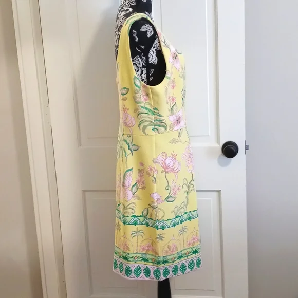 🔴SOLD🔴🐆VERY HTF Lilly Pulitzer🐆 - Del Rey Stretch Shift Dress - Picture 6 of 16